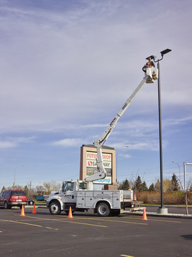 Aerial Bucket Trucks for Electrical Service